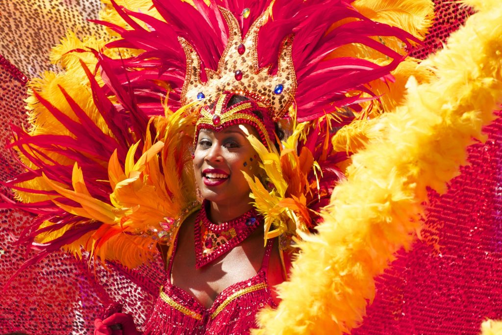 brazilian woman in carnival