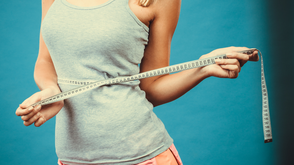lose weight measuring tape