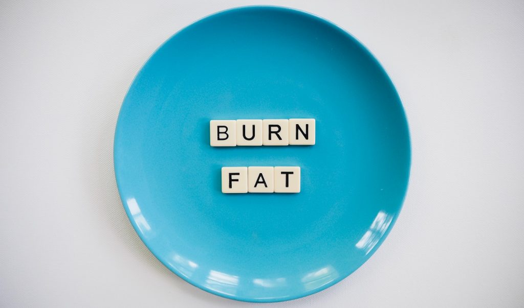 burn fat plate